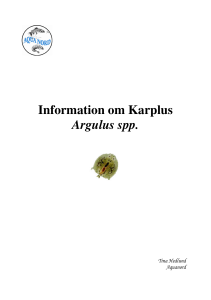 Information om Karplus Argulus spp.