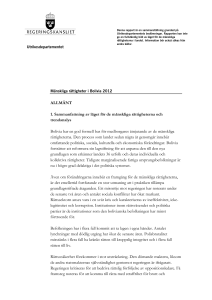 Bolivia_MR-rapport 2012 - Regeringens webbplats om