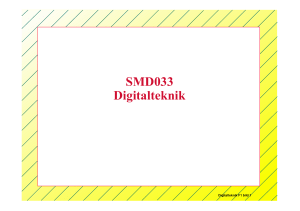 SMD033 Digitalteknik