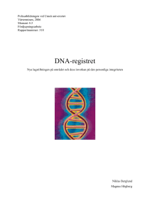 DNA-registret