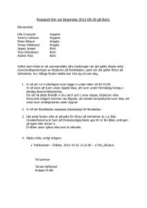 Protokoll fört vid Knippla Ö-råds möte 2008-04-06