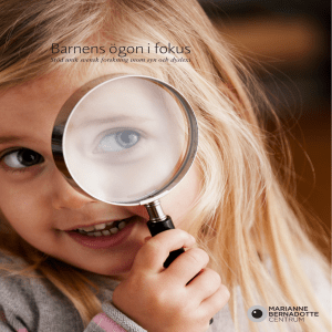 Barnens ögon i fokus - Sigvard och Marianne Bernadottes