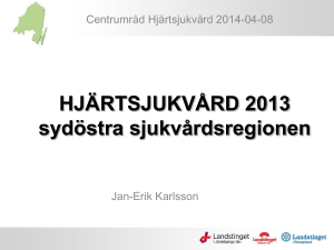 Presentation årsrapport 2013 (ppt, nytt fönster)