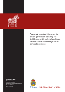 Överenskommelse om LOB-satsning Dalarna 2015