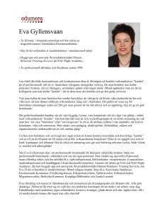 Eva Gyllensvaan - Forum for offentlig service