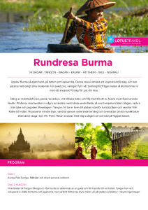 Rundresa Burma