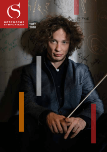 kalendarium 2017-2018 - Göteborgs Symfoniker