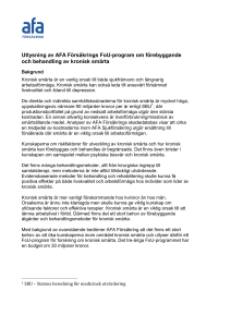 Utlysning av AFA Försäkrings FoU-program om förebyggande och