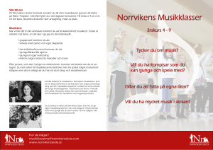Norrvikens Musikklasser