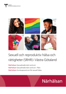 Sexuell och reproduktiv hälsa och rättigheter (SRHR) i Västra
