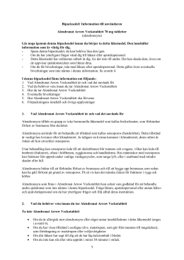 alendronat bluefish veckotablett alendronat bluefish veckotablett