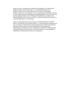 Kollektivavtal för tillfälliga teatermusiker1.1. 2012-28.2.2014