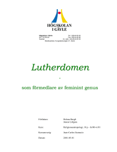 Lutherdomen - MVGPlus.se