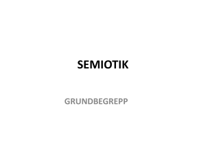 semiotik - medier, samhälle och kommunikation meerme 01