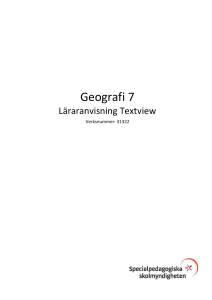 31322 Läraranvisning textview