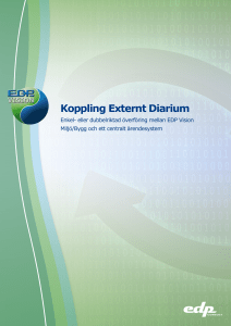 Koppling Externt Diarium