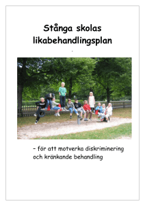 Stånga skolas likabehandlingsplan