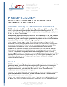 projektpresentation - FIN-S Marknad och Kommunikation