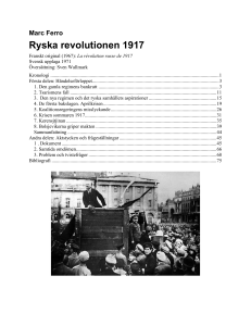 Ryska revolutionen 1917
