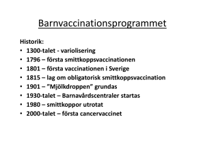 Barnvaccinationsprogrammet