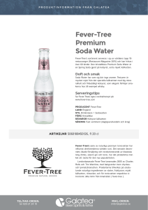 Ladda ner Fever-Tree Premium Soda Water