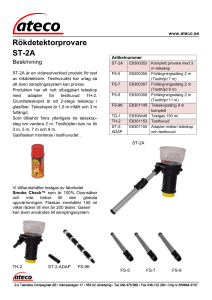 Rökdetektorprovare ST-2A