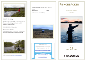 25 Fiskonbäcken kfo - Jakt och Fiske i Södra Lappland