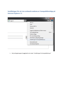 comhem webmail inloggning