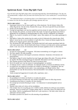 testa dig själv biologi facit testa dig själv biologi facit