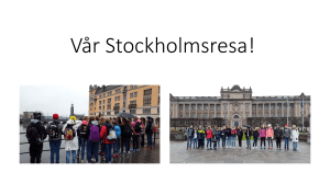Vår Stockholmsresa! - Viimellanstadiet.se