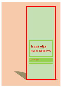 Irans olja tiden 1940 till 199
