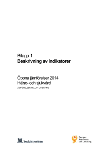 Bilaga 1 - Sveriges Kommuner och Landsting