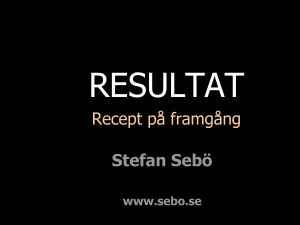 Stefan Sebö Utvecklings AB