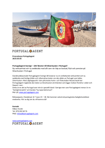 Portugalagent Sverige – ditt fönster till Silverkusten i Portugal! Ny