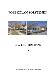 FÖRSKOLAN SOLSTENEN