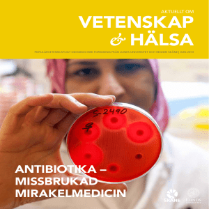 Antibiotika - Vetenskap och Hälsa