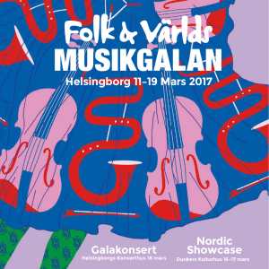 Nordic Showcase Galakonsert Helsingborg 11–19 Mars 2017