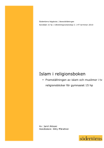 Islam i religionsboken