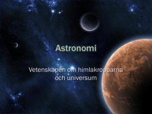 Astronomi - manoobbola