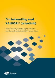 Din behandling med XALKORI® (crizotinib)