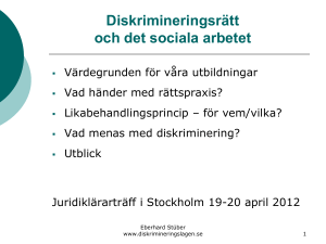 Offentlig upphandling - Välkommen till diskrimineringslagen.se!