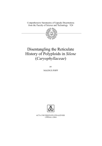 Disentangling the Reticulate History of Polyploids in
