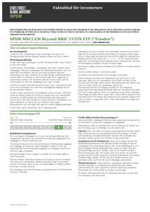 SPDR MSCI EM Beyond BRIC UCITS ETF