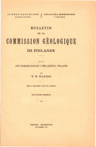COMMISSION GEOLOGIQUE