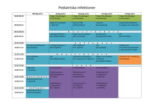 Pediatriska infektioner