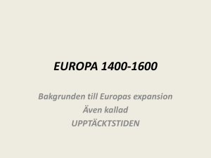 europa 1500-1600