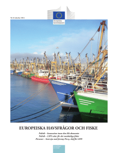 europeiska havsfrågor och fiske