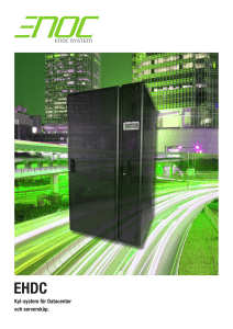 Kyl-system för Datacenter och serverskåp.