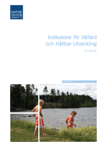 ISBN 978-91-620-6453-2, Indikatorer för Välfärd