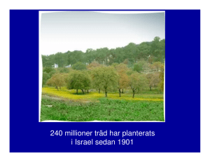Microsoft PowerPoint - Israel, tidsteknen och Jesu